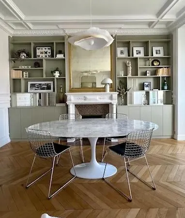 Grand Haussmannien A 12 Min De Paris - Chic Spacious Classic Parisian *